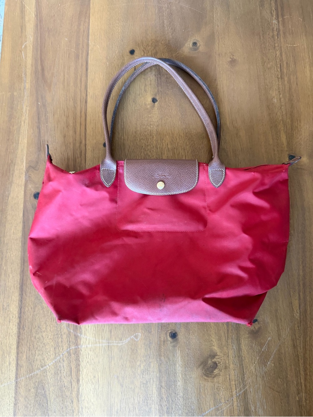 Longchamp Nylon Shoulder Bag - Medium